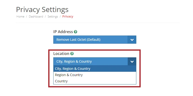 Privacy Tools - Location Settings