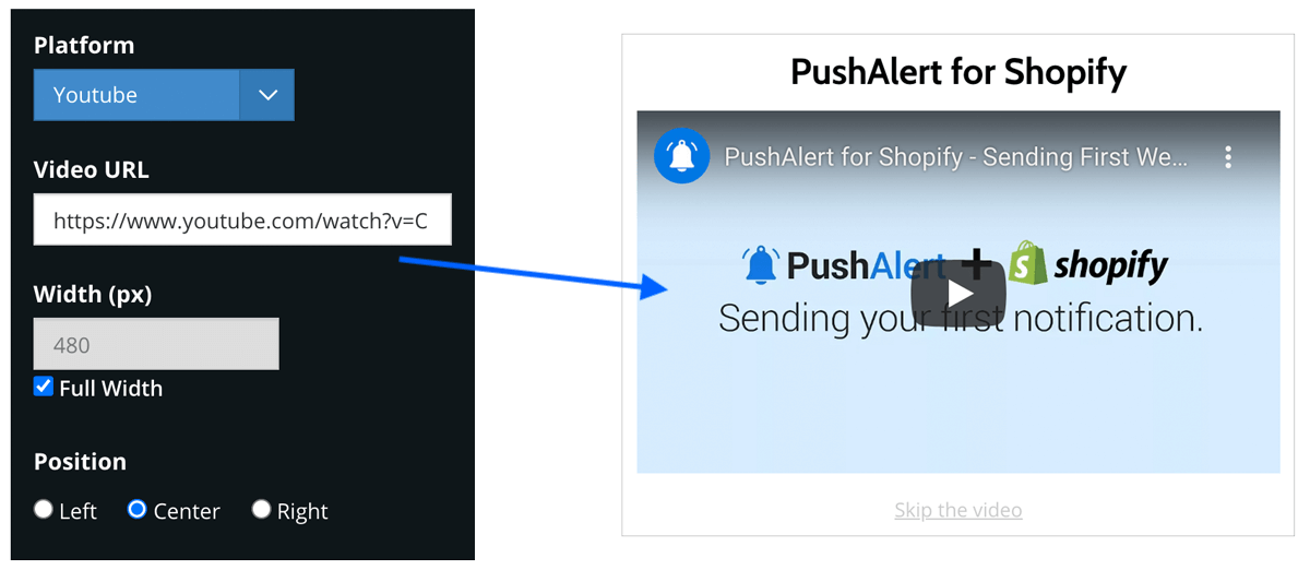 Email Capture Block - PushAlert Onsite Messaging